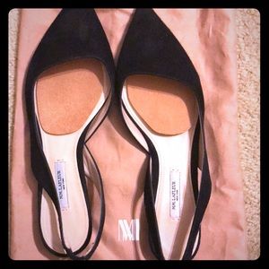 Black MM LaFleur flats.